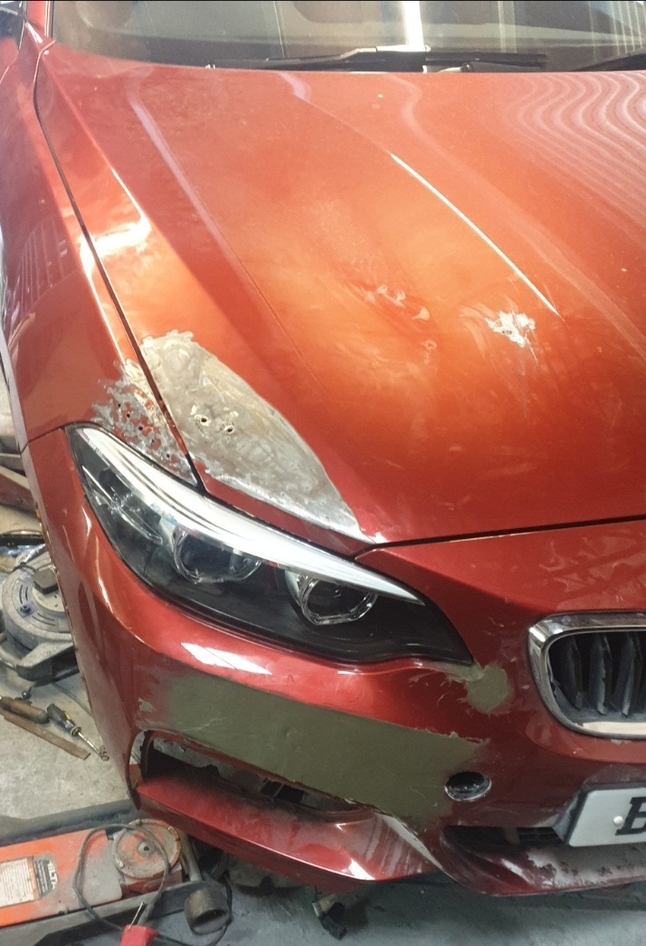 BMW spray painting West Midlands