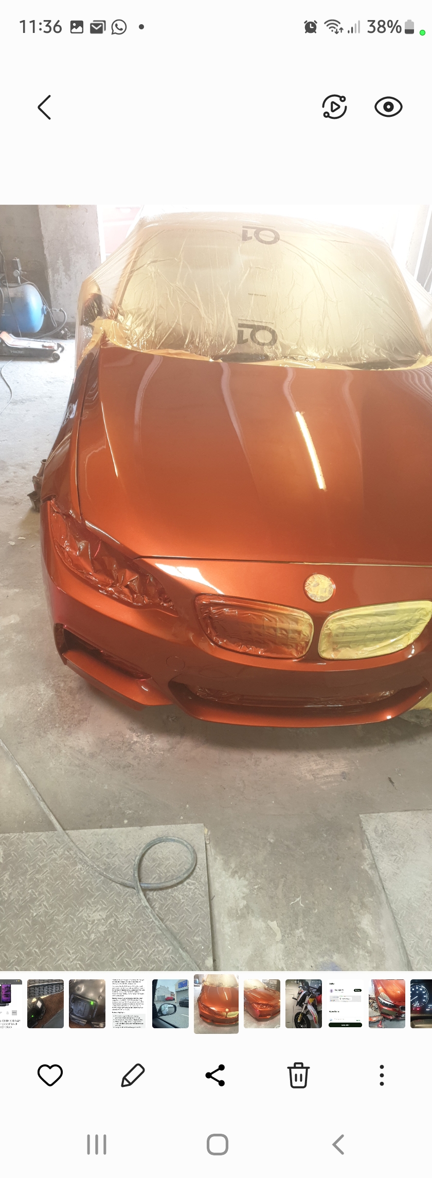 Spray booth King Automotive