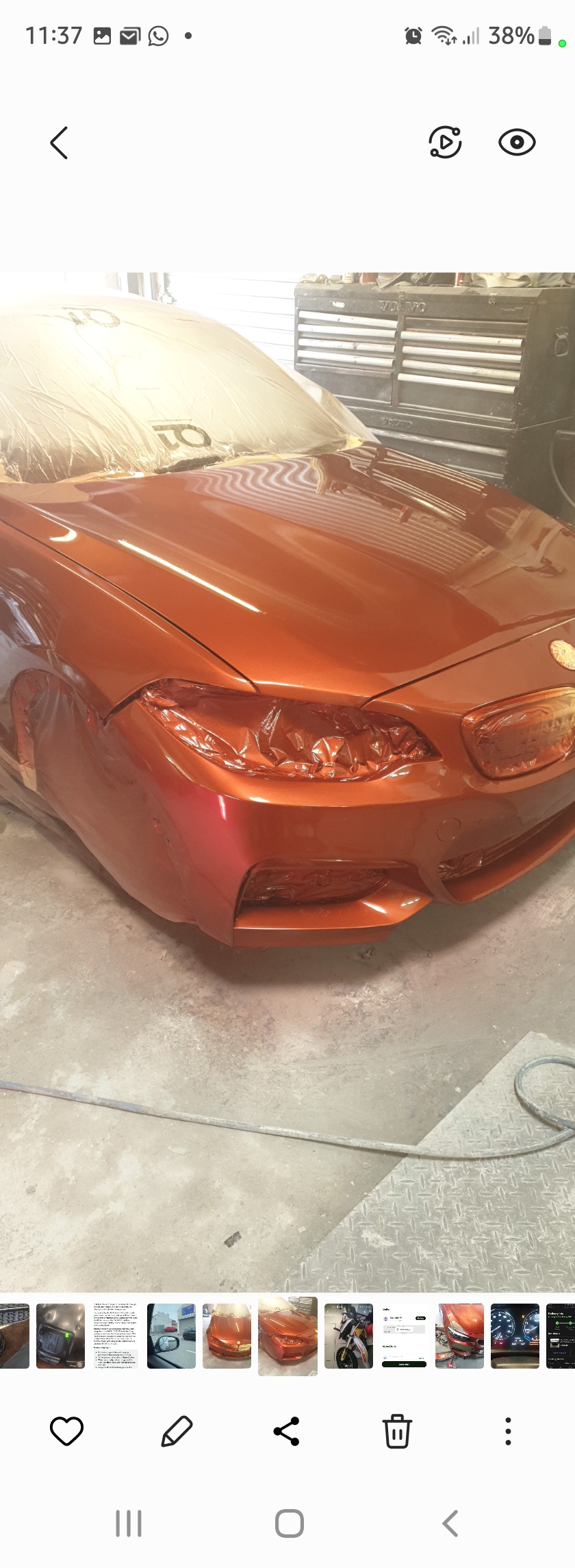 Professional spray booth